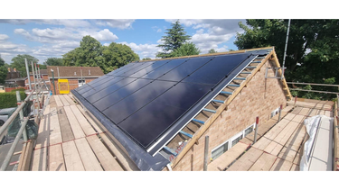 14kW GSE In roof | 500W AIKO | Givenergy HV 20.4kWh batteries | NG8 5HA